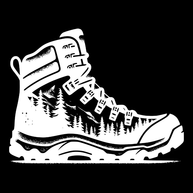 Natur Wald Wanderschuh