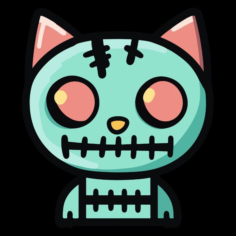 Chat Halloween Drôle