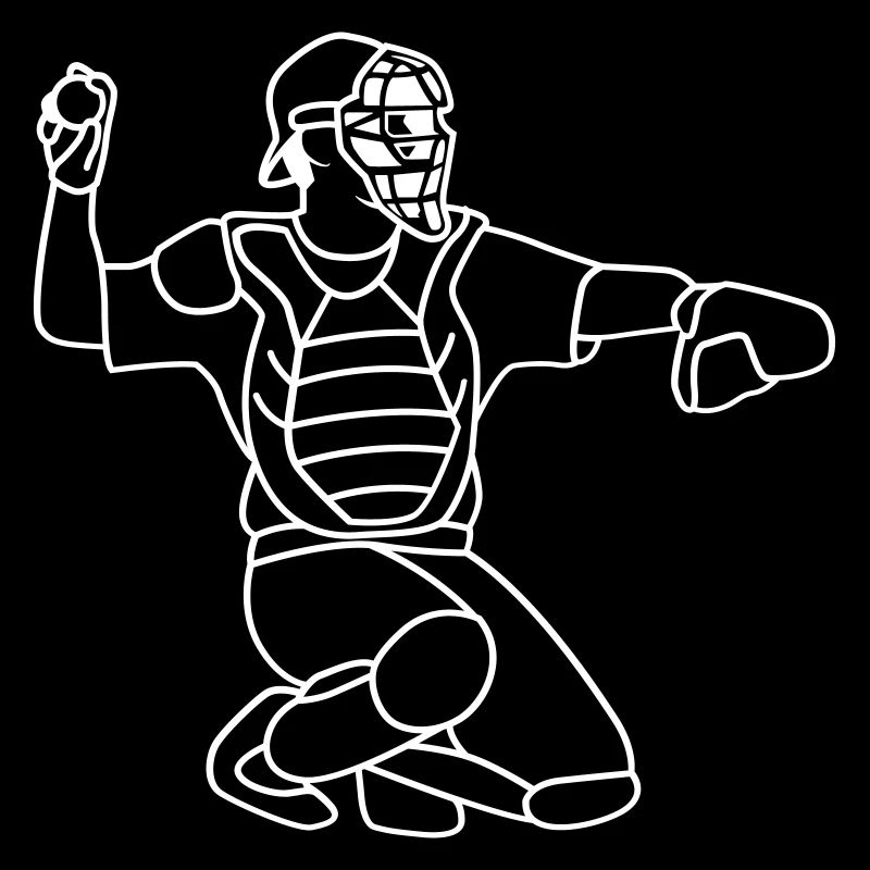 Ensemble de remontoir de lanceur de baseball