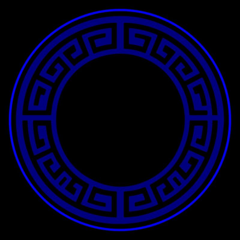 Cercle d’icônes grecques