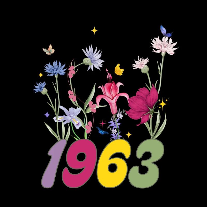 Année de naissance 1963 fleurs sauvages