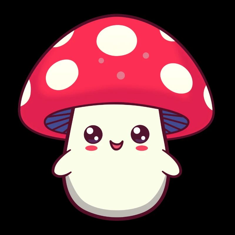 Toadstool Sweet Laugh Mushroom