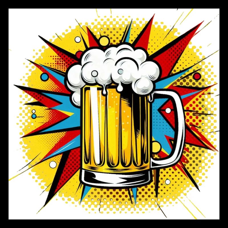Bière électrique design