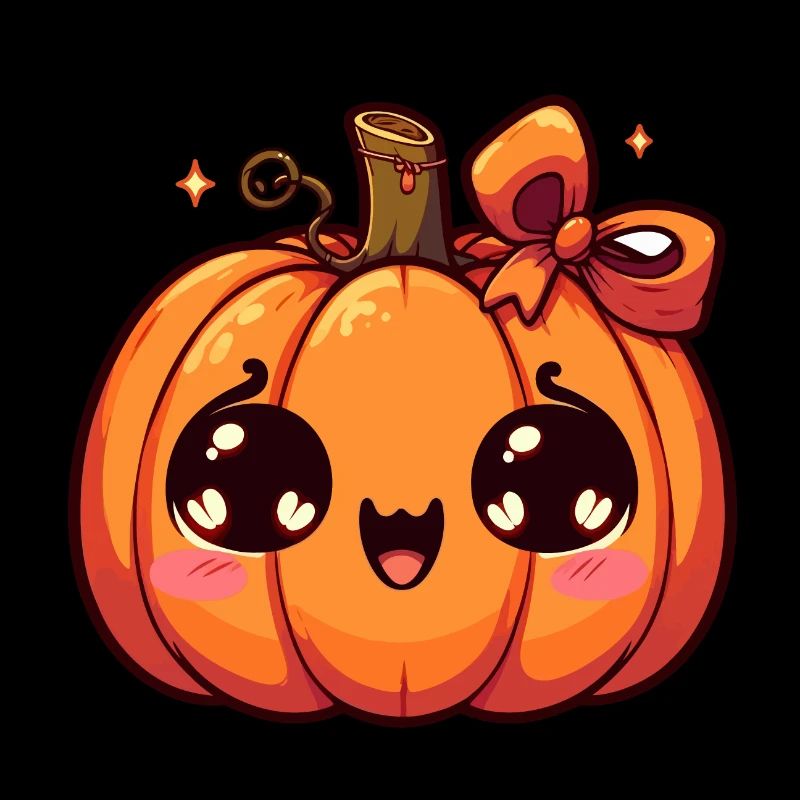 Citrouille Kawaii
