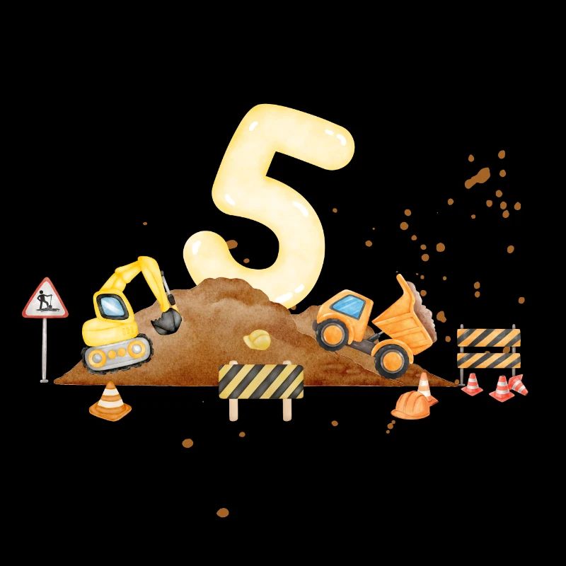 5-jähriges Jubiläum Baustelle