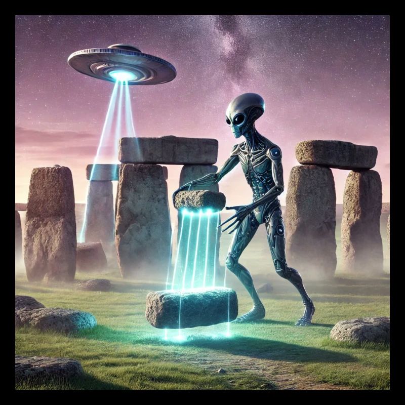 Alien construit Stonehenge