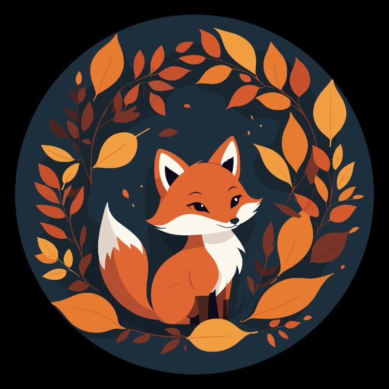 Fox in Autumn #7