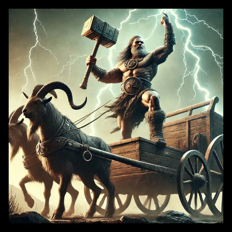 Thor, Wikinger und germanischer Gott