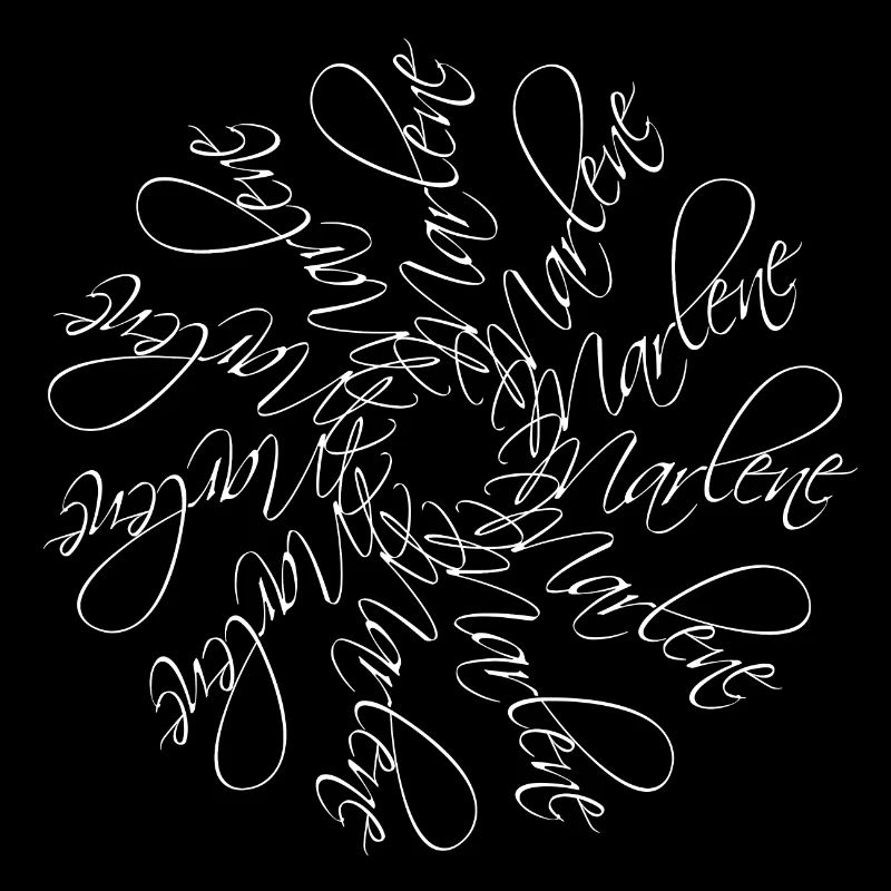 Marlene Name Name Mandala