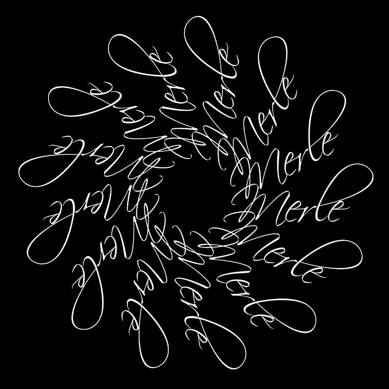 Merle Name Mandala