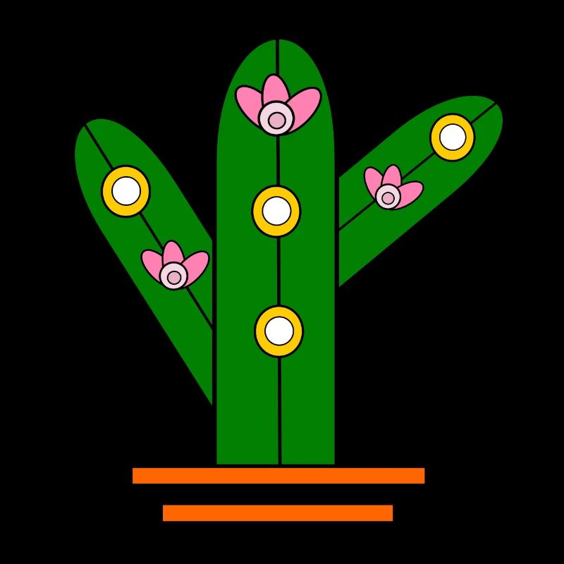 Glowing cactus