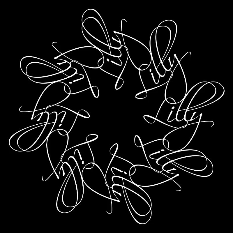 Lilly Name Name Mandala
