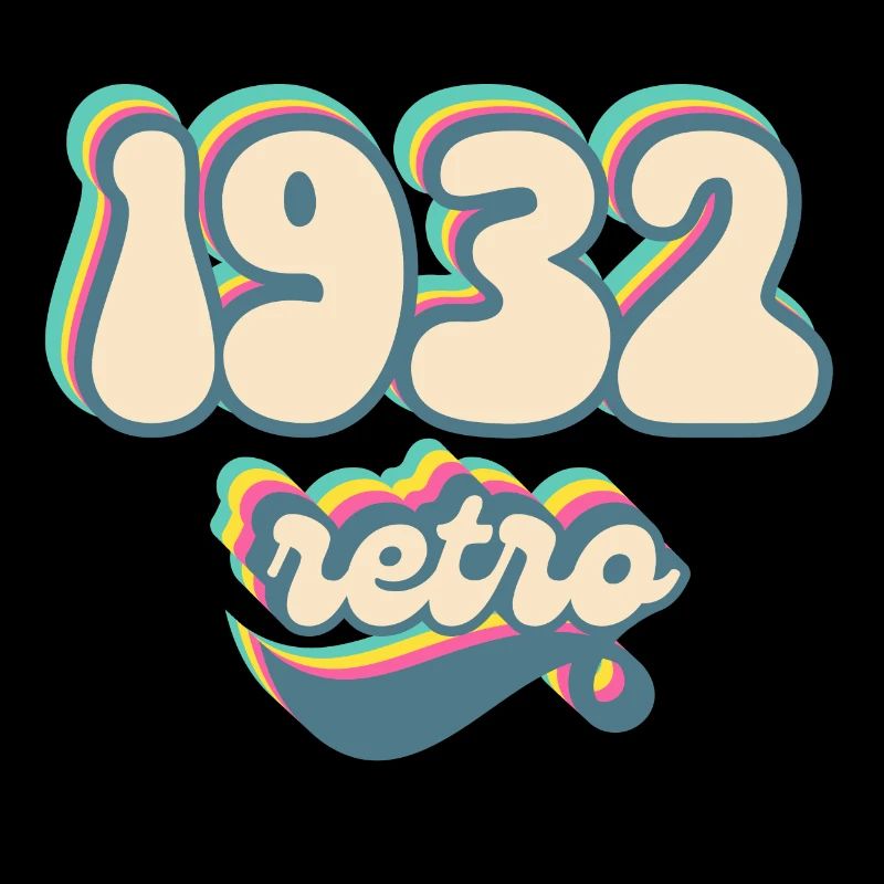 1932 retro idée cadeau