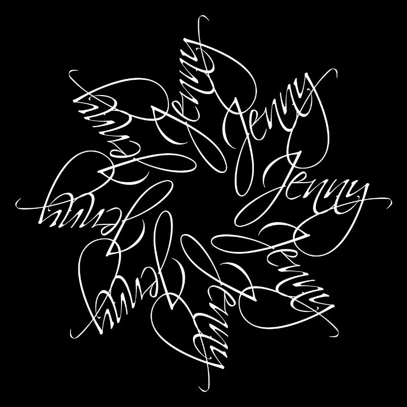 Jenny Name Name Mandala