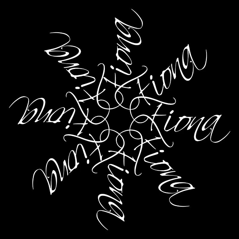 Fiona Name Name Mandala