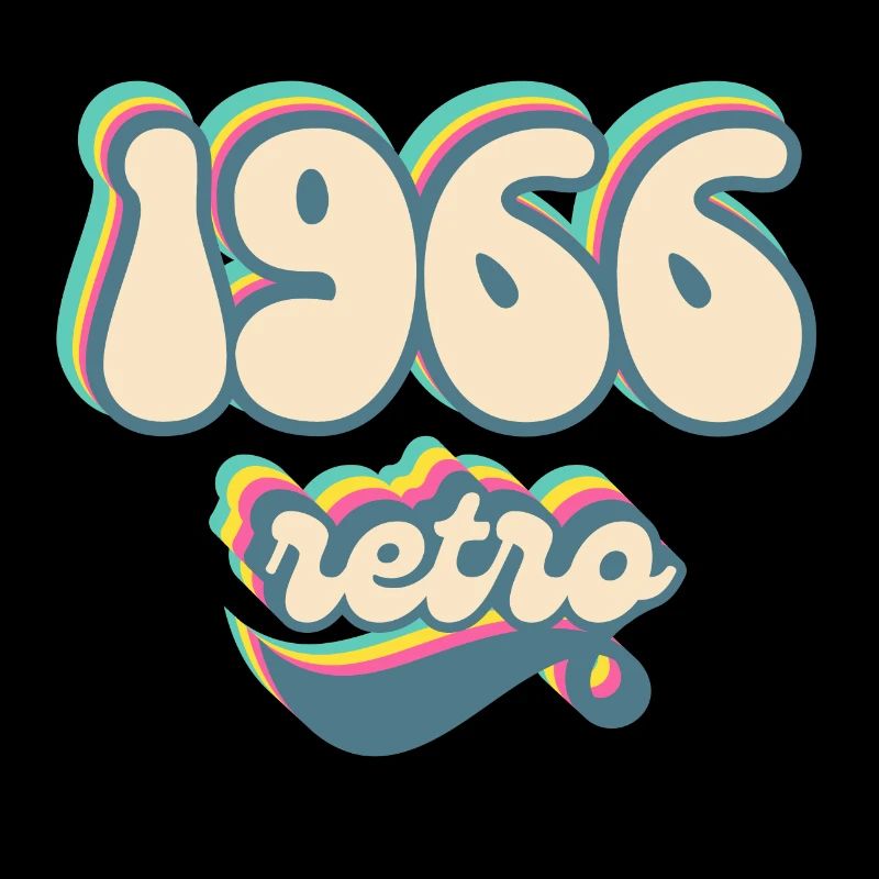 1966 retro idée cadeau