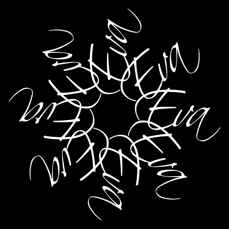 Eva Name Name Mandala