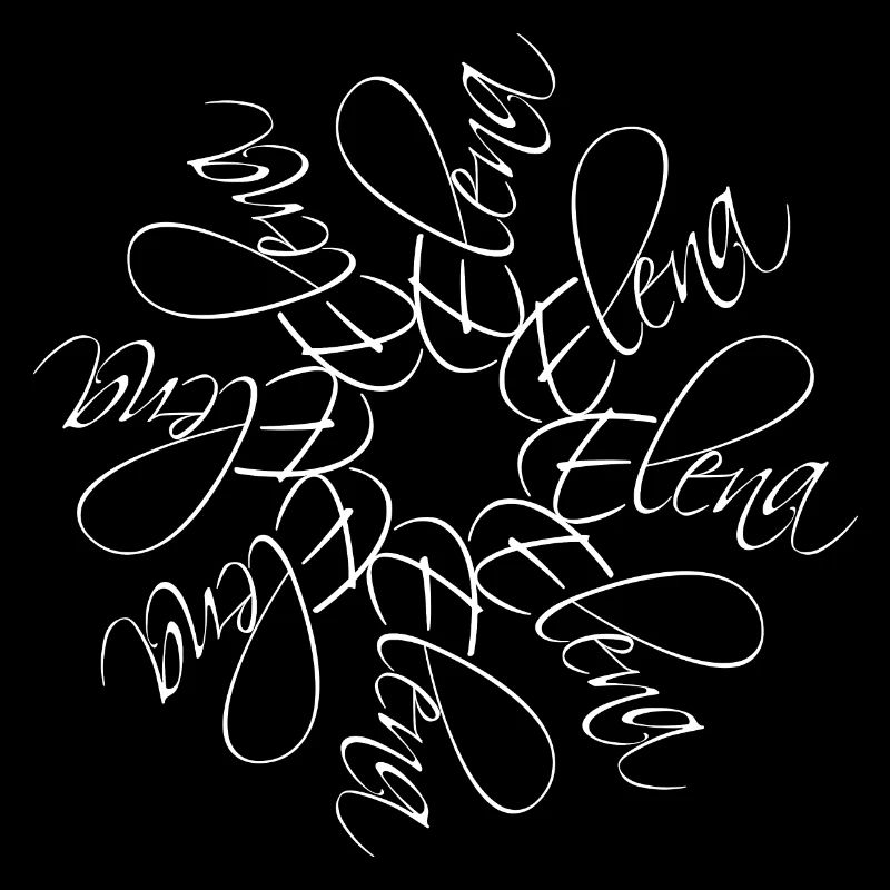 Elena Name Name Mandala