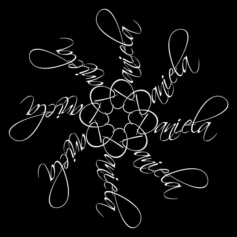 Daniela Name Mandala