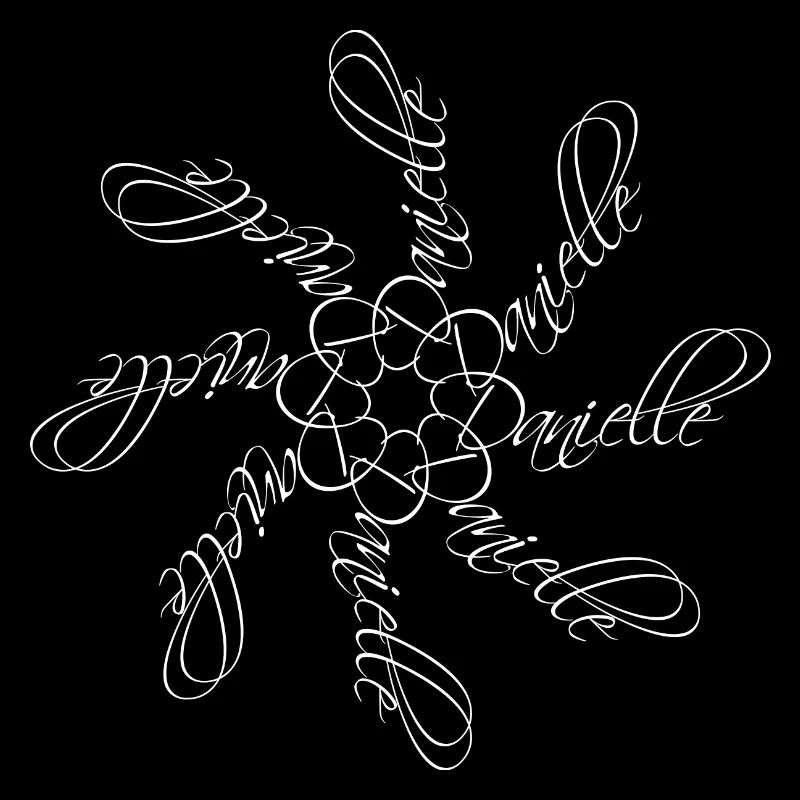 Danielle Name Mandala