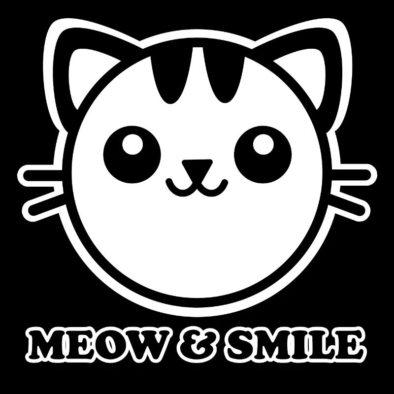 Design "Meow & Smile"