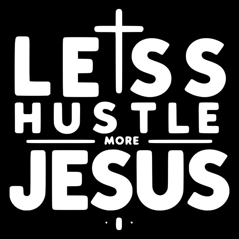 Moins d’agitation Plus Jésus