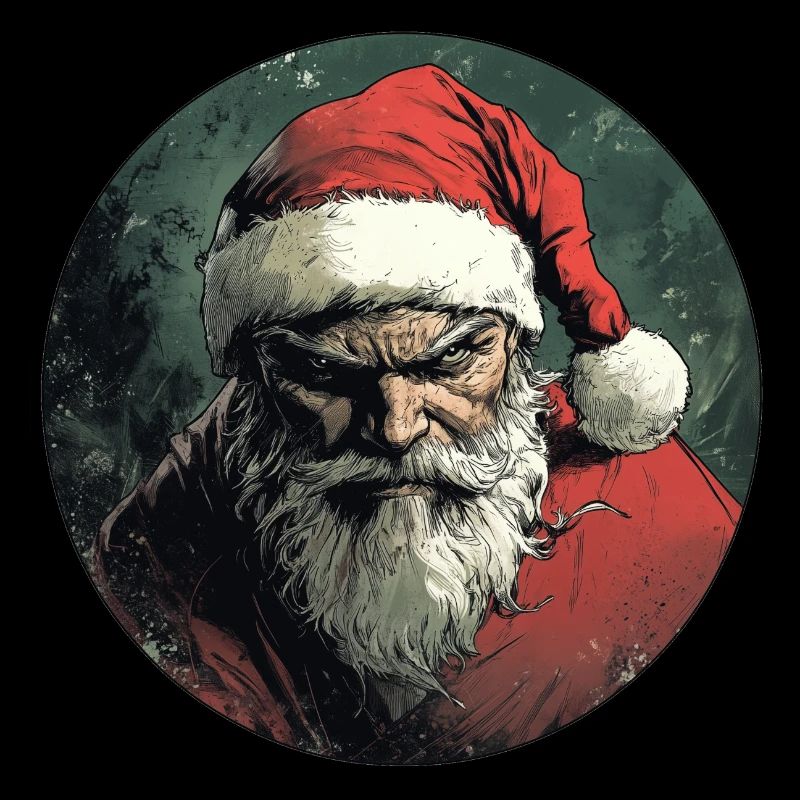 Grim Santa : Noël avec de l’attitude !
