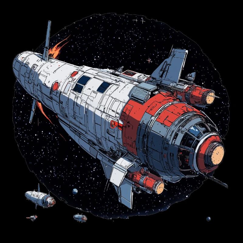 Galactic Journey: Departure into the unknown!