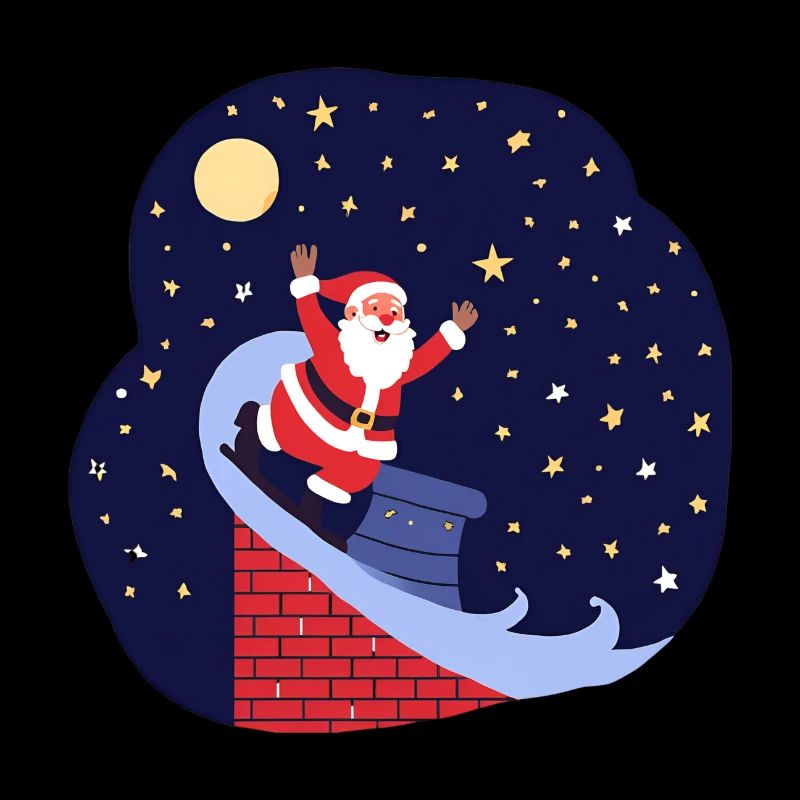 Le Père Noël arrive