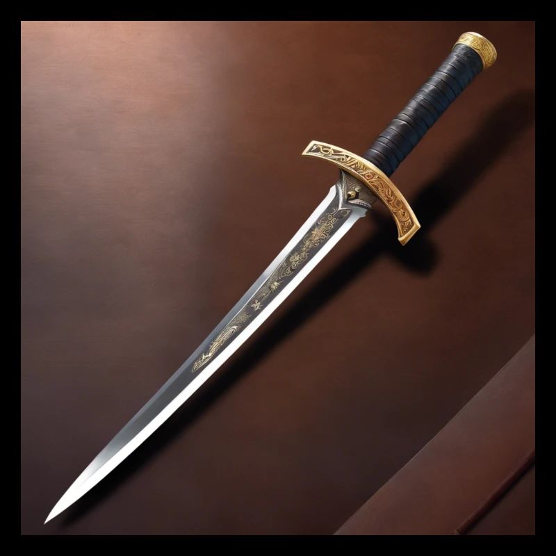 Samurai Sabre Poster Design