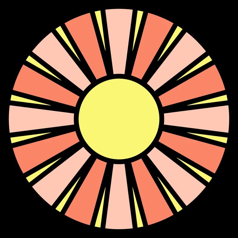 Bright Sun Rays Summer Glow Light Warmth