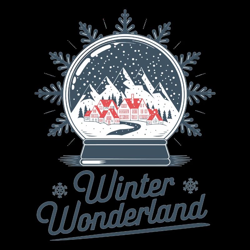 Winter Wonderland – Snow Globe with Village