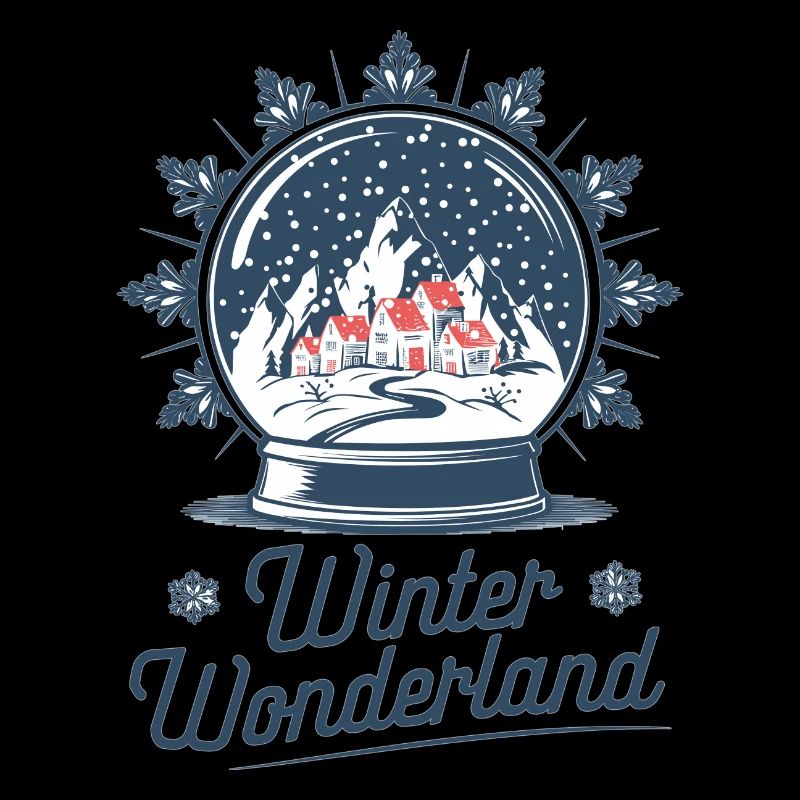 Winter Wonderland – Snow Globe with Village