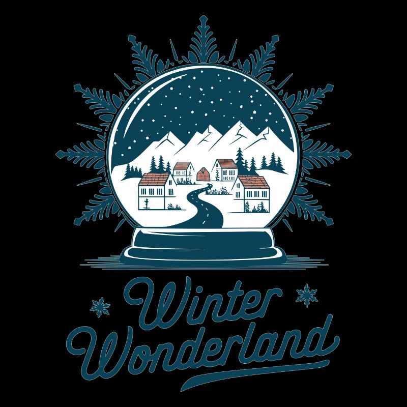 Winter Wonderland – Snow Globe with Village