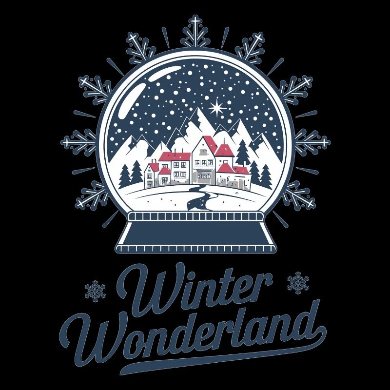 Winter Wonderland – Snow Globe with Village