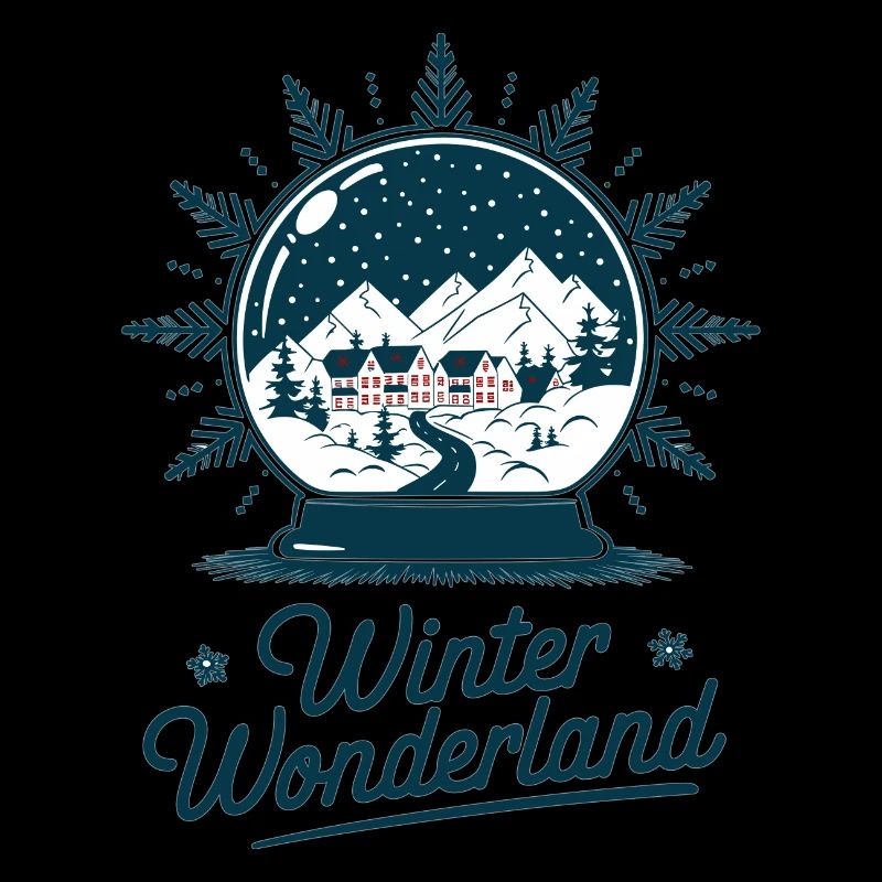 Winter Wonderland – Snow Globe with Village