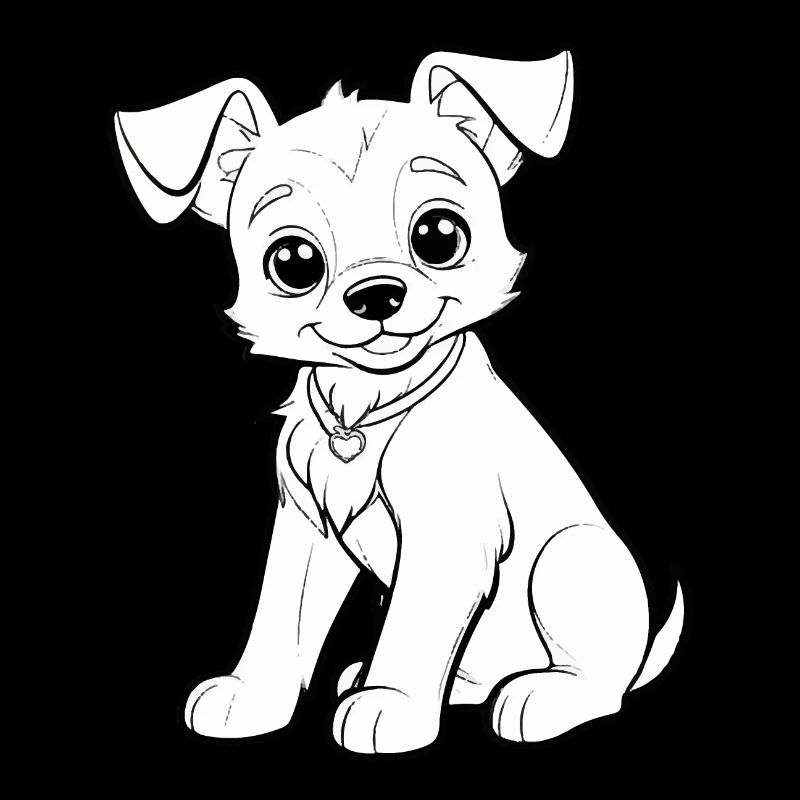 Hund Comic Lustieg