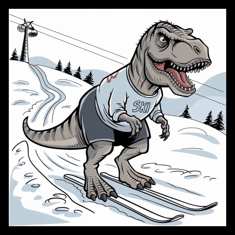 Ski-Rex, T-Rex