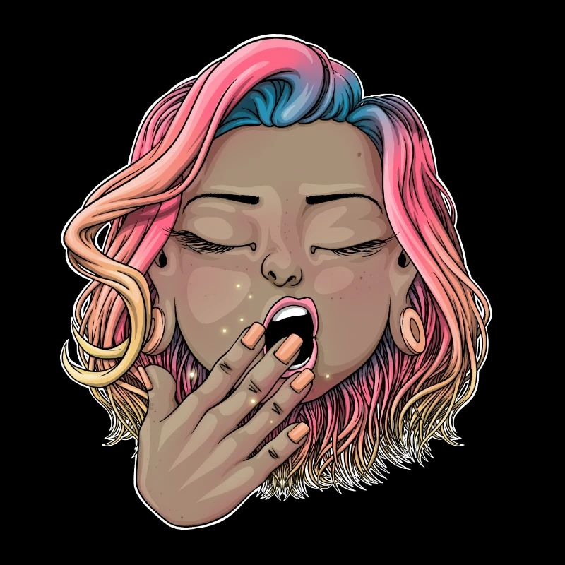 Reva Prisma yawning face