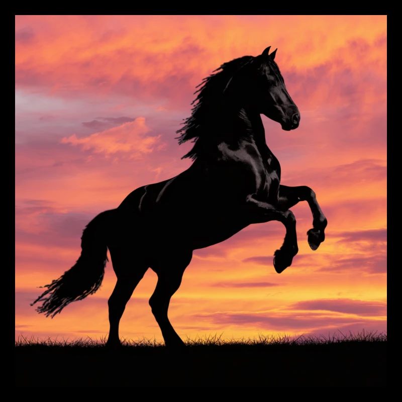 Cheval frison SunStar
