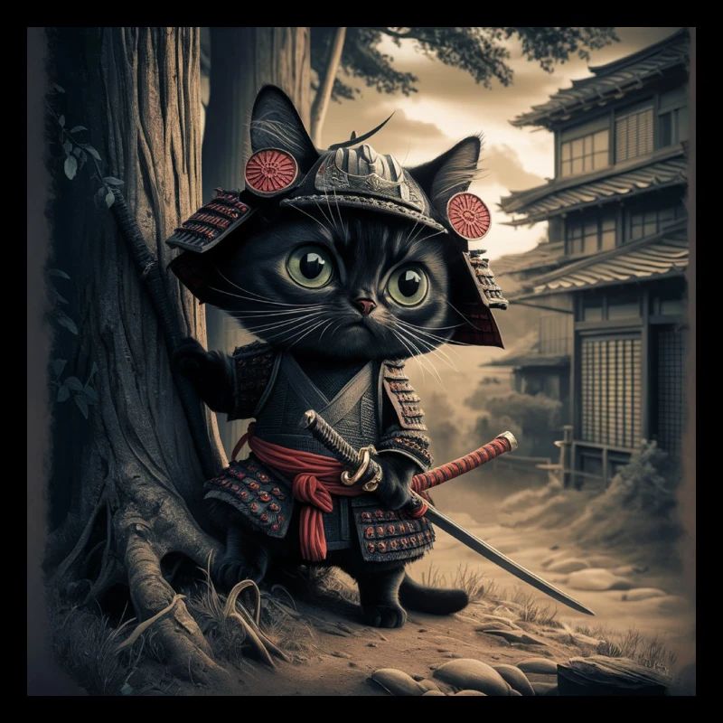 Die Samurai-Katze - Eine Reise des kleinen Kriegers