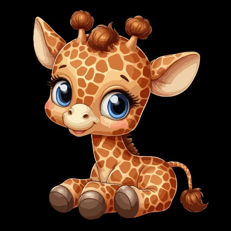 Giraffe youngster