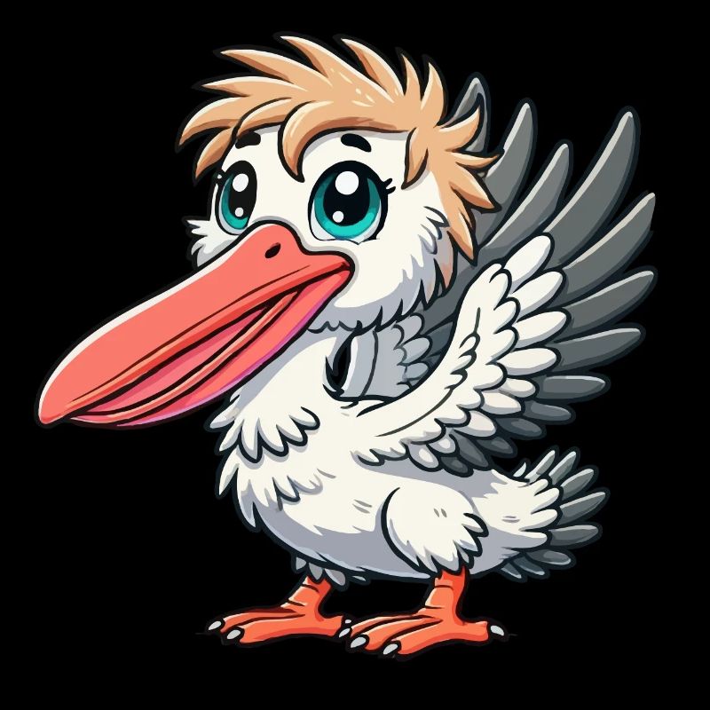 Pelican girl