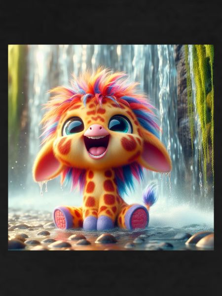 Giraffe Waterfall