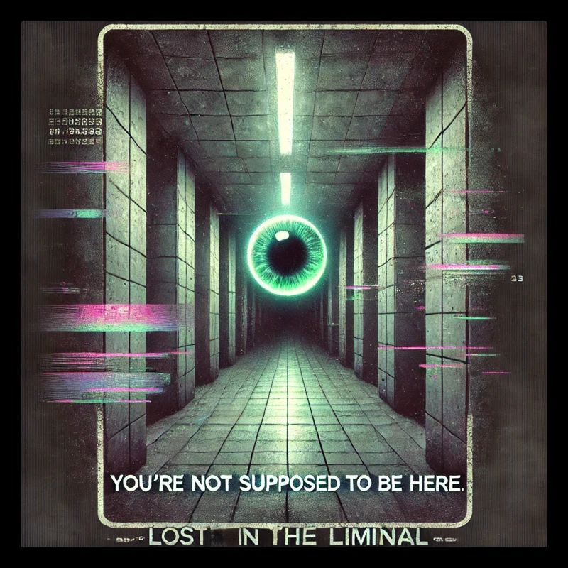 weirdcore Lost in the Liminal