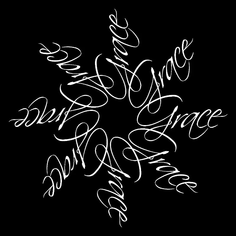 Grace Word Name Name Mandala
