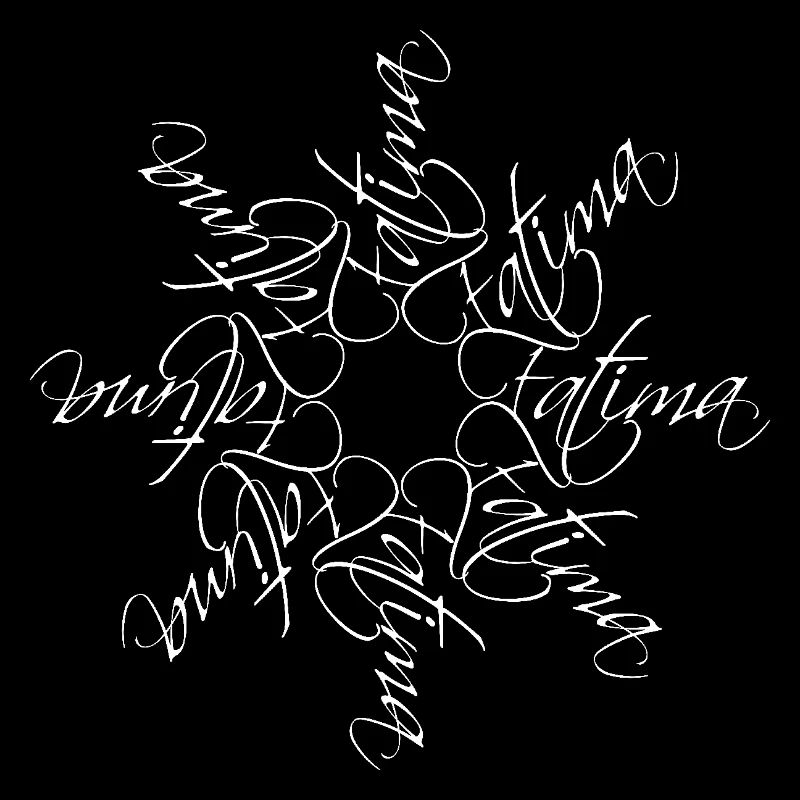 Fatima Name Name Mandala