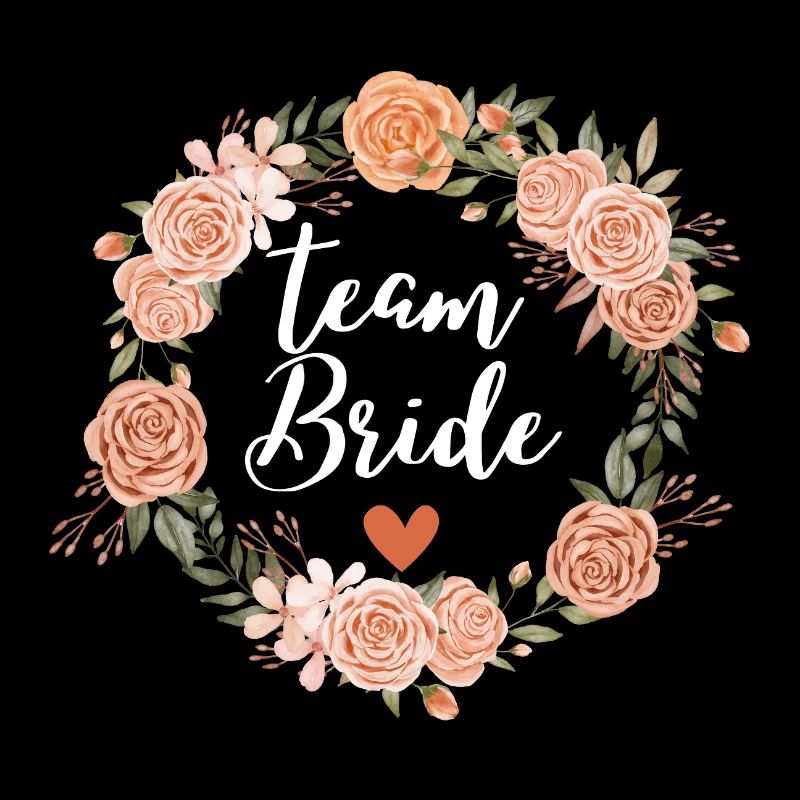 Team floral bride watercolor - assorted