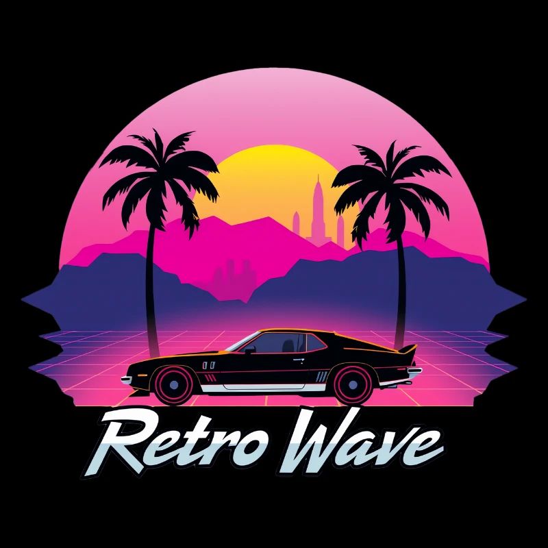 Neon Retro Synthwave