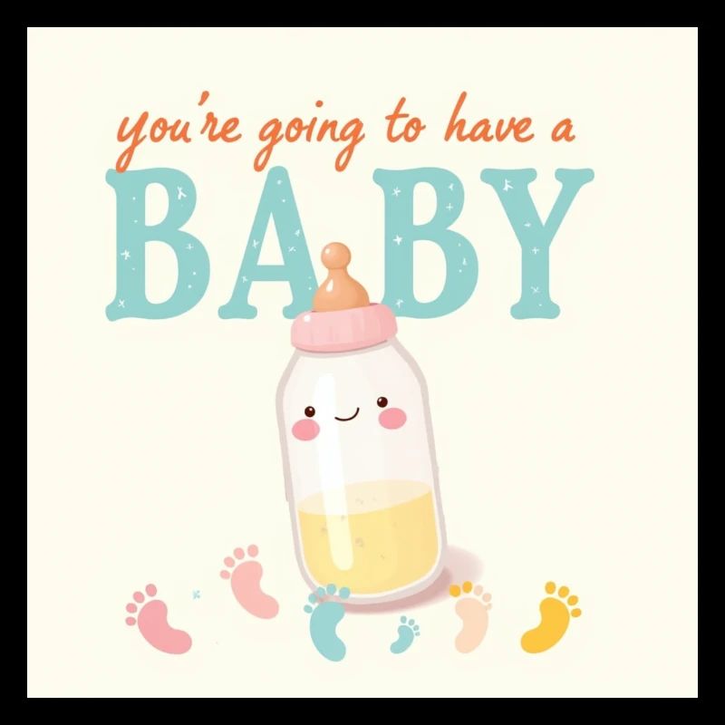 Cute Ad - You're Going To Have A Baby